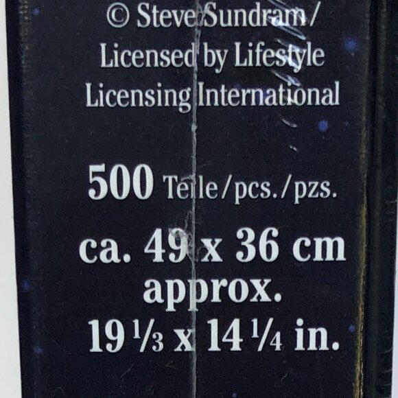 New sealed Ravensburger 500pcs Puzzle-Magical Moonlight Glow in Dark Puzzle - Picture 15 of 16